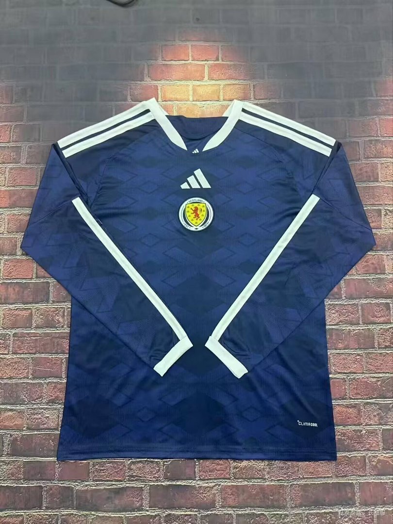 AAA Quality Scotland 2026 World Cup Home Long Jersey